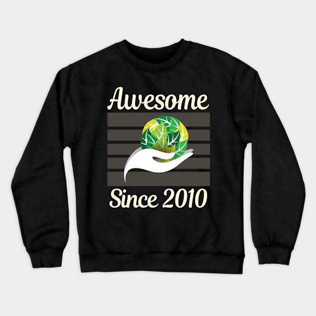 Peaceful hand 2010 Crewneck Sweatshirt by relativeshrimp